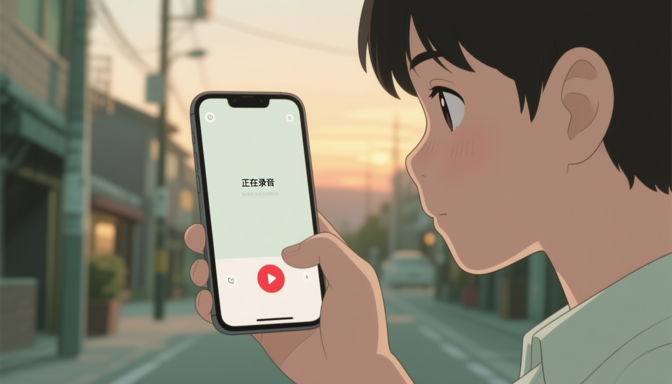 在韩国被歧视时手机录音取证