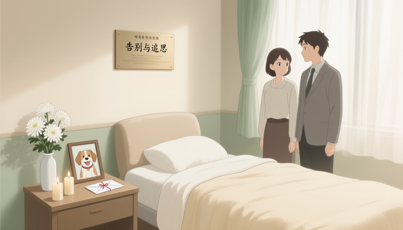 韩国宠物殡葬 告别与追思