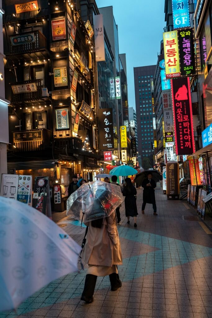韩国街头