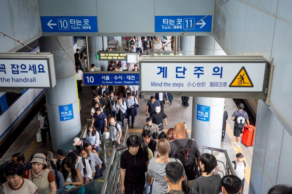 韩国地铁站
