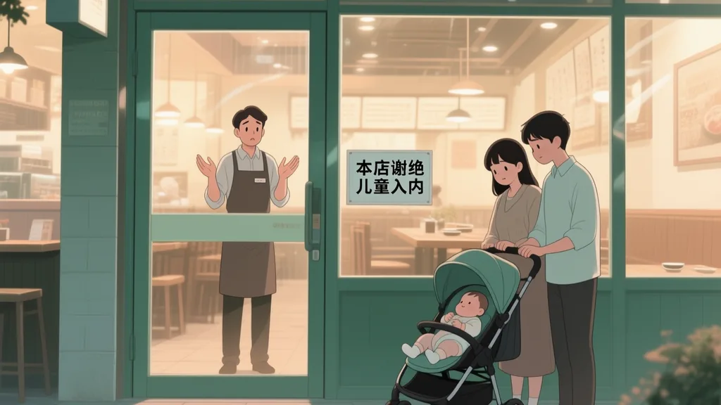 本店谢绝儿童入内