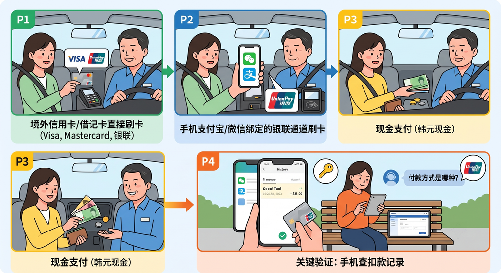 在韩国打车忘拿手机