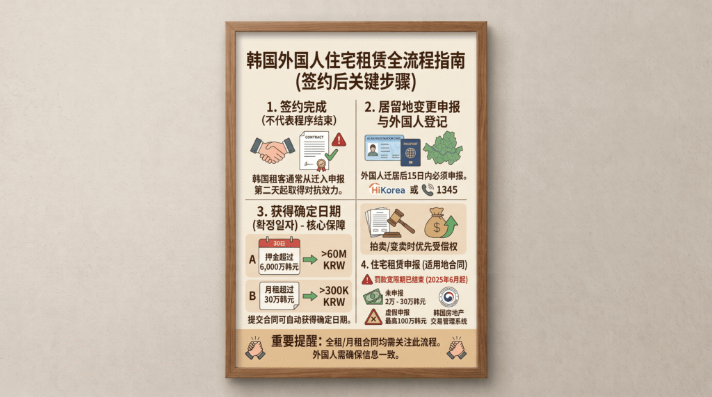 韩国租房指南